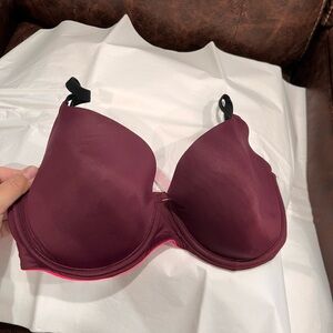 🤩PINK Victoria's Secret Deep Burgundy Bra